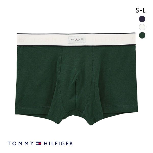 Tommy Hilfiger トミー・ヒルフィガー TOMMY HILFIGER TH ESTABLISHED TRUNK ボクサーパンツ メンズ アンダーウェア ADIEU 全3色 S(日本M)-L(日本L-LL)