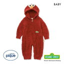 ジェラートピケ キッズアンドベイビー gelato pique Kids＆Baby 【SESAME STREET】【BABY】エルモロンパース ジェラピケ ルームウェア ADIEU 70-80