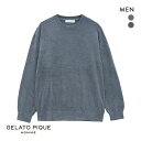 ジェラートピケ パジャマ メンズ ジェラートピケ オム GELATO PIQUE メンズ 【HOMME】調温スム－ズィープルオーバー ジェラピケ ルームウェア パジャマ ADIEU 全2色 M-L