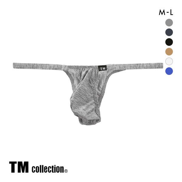  ティーエム コレクション TM collection STRIKESKIN サイドストリング バルジ ハーフバック ML メンズ 前とじ ビキニブリーフ ADIEU 全6色 M-L