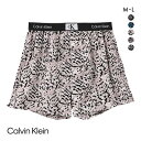 カルバン・クライン トランクス カルバン・クライン Calvin Klein CK 1996 COTTON SINGLES BOXER TRAD トランクス メンズ ADIEU 全5色 M(日本M-L)-L(日本XL)