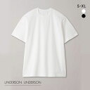 アンダーソン アンダーソン 服（父向き） アンダーソンアンダーソン UNDERSON UNDERSON UU990T Tシャツ 半袖 トップス メンズ ADIEU 全2色 L-XL