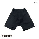 シドー SIDO HOHTAI PANTS ウエストゴムなし 包帯パンツ ヘム ロングボクサーパンツ メンズ 前開き 黒 ADIEU M-L