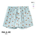 ポール & ジョー ヌネット柄 トランクス レディース メンズ 前開き アンダーウェア ユニセックス 男女兼用 PAUL & JOE ADIEU 全3色 M-L