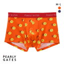 30%OFF パーリーゲイツ ラブニコちゃん ボクサーパンツ メンズ 前とじ アンダーウェア PEARLY GATES ADIEU 全2色 M-L