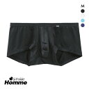 【メール便(5)】 ラポーム オム MFS ローライズ ボクサーパンツ メンズ 前とじ 日本製 La-Pomme Homme ADIEU 全4色