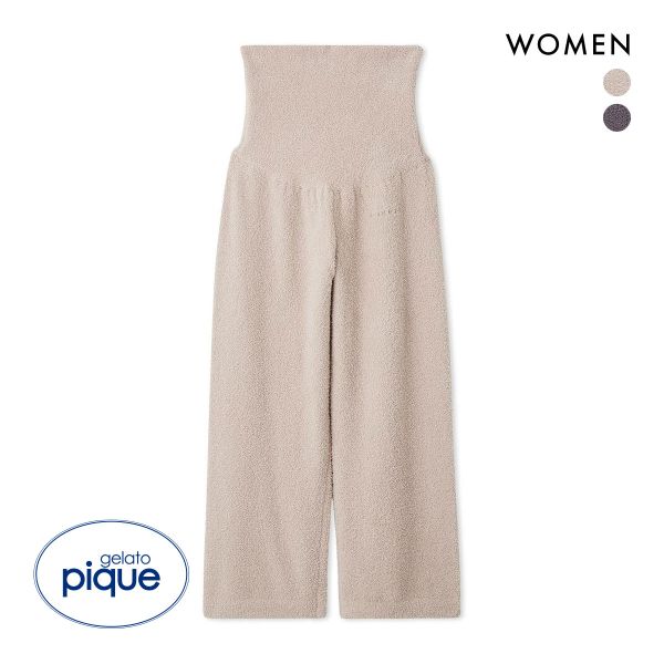 ジェラートピケ gelato pique レディース べビモコマタニティ ロングパンツ ジェラピケ パジャマ ルームウェア ADIEU 全2色