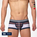 トゥート TOOT プレッピーボーダー nano ボクサーパンツ メンズ 前とじ NB24A025 ナノボクサー 立体カップ ADIEU 全3色 S-XL