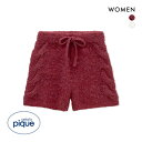 30%OFF ジェラートピケ レディース フェザーアランショートパンツ ジェラピケ パジャマ ルームウェア gelato pique ADIEU 全2色