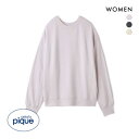 ジェラートピケ レディース ロゴ裏毛プルオーバー ジェラピケ パジャマ ルームウェア gelato pique ADIEU 全3色