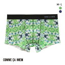 30%OFF コムサメン Discovering Japan 絞り染め ボクサーパンツ メンズ COMME CA MEN 前とじ アンダーウェア ADIEU 全2色 M-L