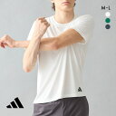 20%OFF【メール便(30)】 アディダス Tシャツ クルーネック メンズ adidas ADIEU 全3色 M-L