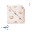 ジェラートピケ キッズアンドベイビー キッズ ドーナツベア柄ブランケット ジェラピケ gelato pique Kids&Baby KIDS ADIEU 全2色
