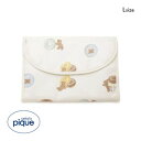 ジェラートピケ ドーナツベア柄母子手帳ケースL ジャバラ ジェラピケ gelato pique ADIEU