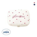 30%OFF ジェラートピケ パターンマルチポーチ ジェラピケ gelato pique レディース ADIEU 全2色