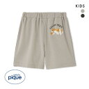 30%OFF【メール便(15)】 ジェラートピケ キッズアンドベイビー キッズ スリーピングドッグショートパンツ ジェラピケ ルームウェア gelato piq...