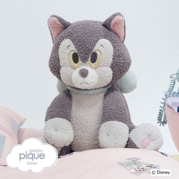 ジェラートピケ スリープ ディズニー Minnie フィガロ お昼寝クッション ジェラピケ gelato pique Sleep Disney ADIEU