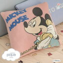 ジェラートピケ スリープ ディズニー Mickey&Minnie ジャガードクッションカバー ジェラピケ gelato pique Sleep Disney A...