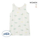 30%OFF ジェラートピケ レディース 接触冷感 SHARK柄タンクワンピース ジェラピケ パジャマ ルームウェア gelato pique ADIEU 全2...
