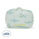 ジェラートピケ SHARK メッシュポーチ ジェラピケ gelato pique ADIEU
