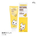 CIデキストランシリーズ ナチュラルキッズ 63g バナナ味 歯みがき剤 フッ素・発泡剤無配合 キシリトール配合 0歳から レディース ADIEU