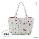 ジェラートピケ Dick Bruna キルティング総柄ママバッグ ジェラピケ gelato pique ADIEU 全2色