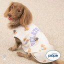 【メール便(5)】 ジェラートピケ CAT&DOG スポーティーベア柄カットソープルオーバー gelato piqu ADIEU 全2色 S-L