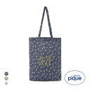 ジェラートピケ 総柄ホビートート ジェラピケ gelato pique ADIEU 全3色