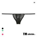 【メール便(4)】 ティーエム コレクション ドットチュール マイクロトリム Tバック TM collection メンズ ADIEU 全4色
