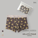 【メール便(25)】 アンダーソンアンダーソン GELATO PIQUE HOMME×UNDERSON UNDERSON 総柄ボクサーパンツ メンズ 前とじ U...