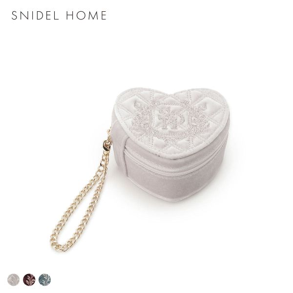 スナイデルホーム ベロアアクセサリーケース SNIDEL HOME ADIEU 全3色
