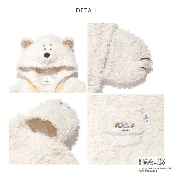 20��OFF �����顼�ȥԥ� ���å�����ɥ٥��ӡ� gelato pique Kids��Baby PEANUTS PUPPIES BABY�����顼�ȥ���ǥ��ݥ���� ������ԥ� ADIEU