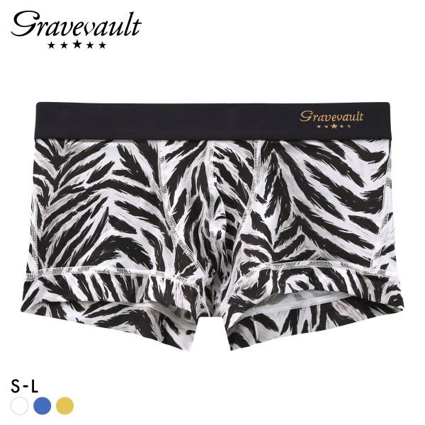 グレイブボールト Fuujin ローライズ ボクサーパンツ メンズ Gravevault 日本製 ADIEU 全3色 S-L