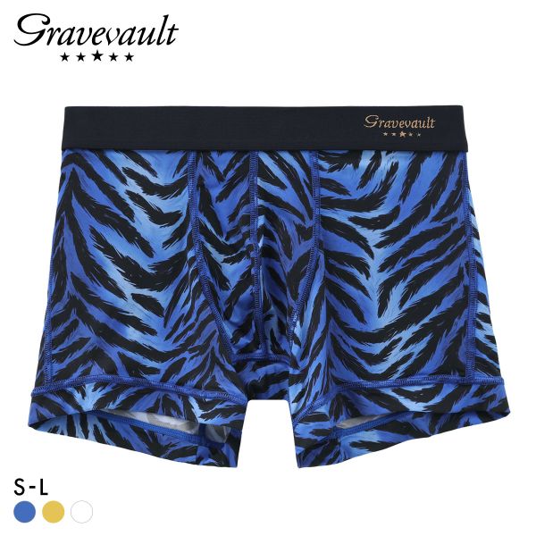 グレイブボールト Fuujin ショート ボクサーパンツ メンズ Gravevault 日本製 ADIEU 全3色 S-L