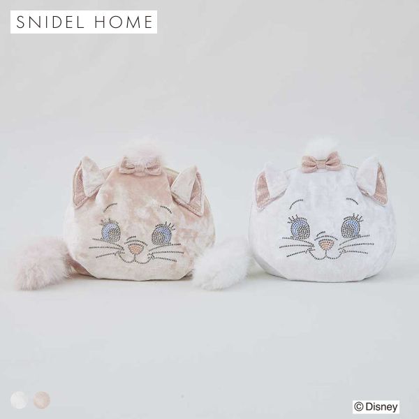 樂天商城 - 20％OFF スナイデルホーム The Aristocats モチーフポーチ SNIDEL HOME ADIEU 全2色
