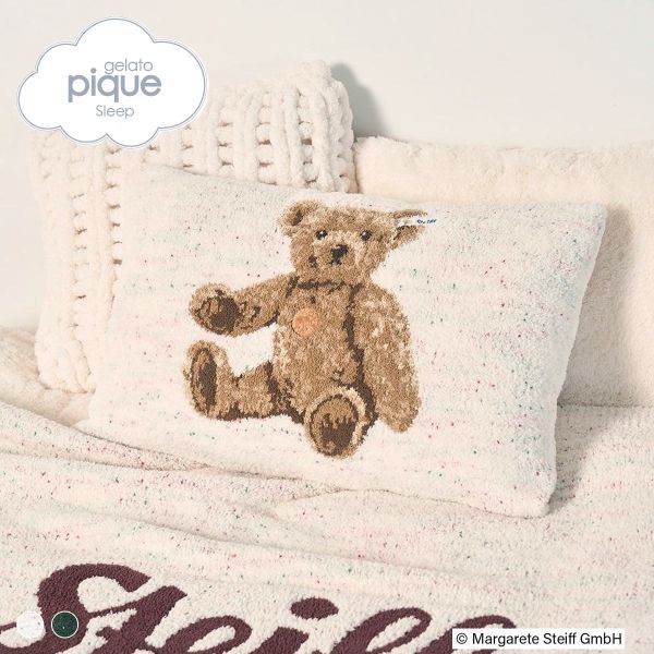 ジェラートピケ スリープ Steiff ジャガードピローケース ジェラピケ gelato pique Sleep シュタイフ ADIEU 全2色