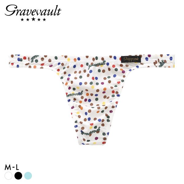 樂天商城 - グレイブボールト Dot Tバック ビキニ メンズ Gravevault 日本製 ADIEU 全3色 M-L