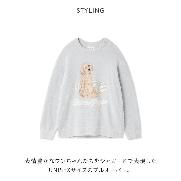 ��10%OFF��3/11 09:59�ޤǡ� �����顼�ȥԥ� UNISEX �����꡼�⥳�ץ쥤�ե�DOG���㥬���ɥץ륪���С� ������ԥ� �ѥ���� �롼�०���� gelato pique ��˥��å��� ADIEU ��3�� S-M-M-L ev_sp_10