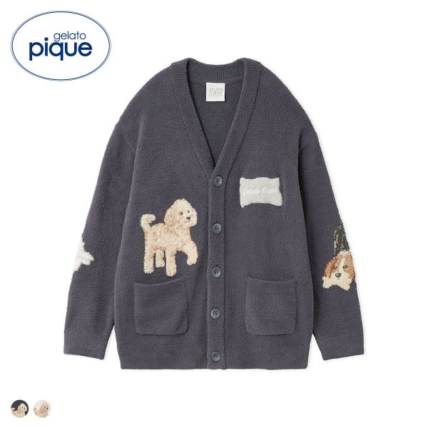 �����顼�ȥԥ� UNISEX �����꡼�⥳�ץ쥤�ե�DOG���㥬���ɥ����ǥ����� ������ԥ� �ѥ���� �롼�०���� gelato pique ��˥��å��� A...