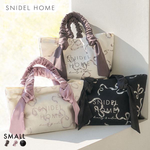 樂天商城 - スナイデルホーム オーガニックキャンバストート SMALL リボン RIBBON SNIDEL HOME ADIEU 全3色