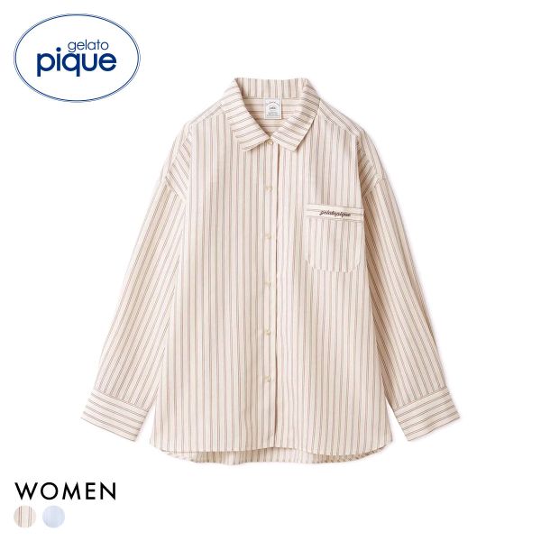 ��10%OFF��3/11 09:59�ޤǡ� �����顼�ȥԥ� ��ǥ����� ���ȥ饤�ץ���� ������ԥ� �ѥ���� �롼�०���� gelato pique ADIE...