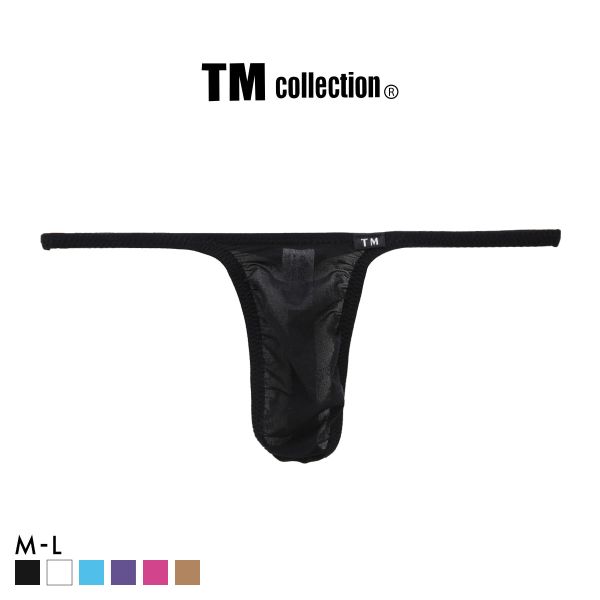 【メール便(3)】 ティーエム コレクション SMK ハギナシシャープ TB highrise Tバック ビキニ メンズ TM collection ADIEU 全6色 M-L