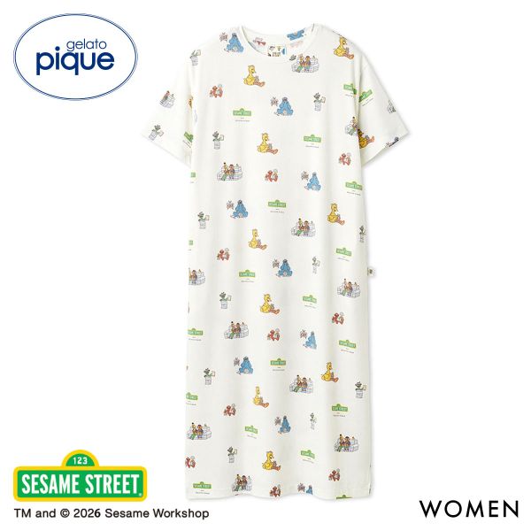 �����顼�ȥԥ� ��ǥ����� SESAME STREET �������ԡ��� ������ԥ� �����ߥ��ȥ꡼�� �롼�०���� gelato pique ADIEU