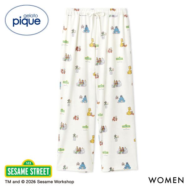 �����顼�ȥԥ� ��ǥ����� SESAME STREET �������󥰥ѥ�� ������ԥ� �����ߥ��ȥ꡼�� �롼�०���� gelato pique ADIEU