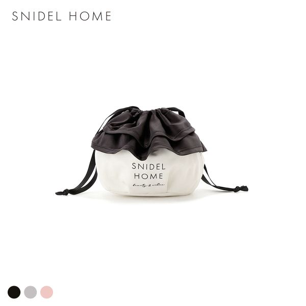 樂天商城 - スナイデルホーム 保冷機能付き フリル巾着ポーチ SNIDEL HOME ADIEU 全3色