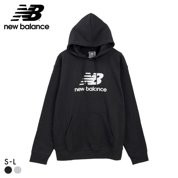 樂天商城 - 10％OFF ニューバランス Essentials Stacked Logo スウェットフーディ メンズ New Balance スポーツ ADIEU 全2色 S(日本M)-L(日本XL)