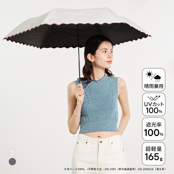 樂天商城 - ウォーターフロント ハンディールーフ 折りたたみ傘 55cm UV対策 日傘 兼用 雨傘 晴雨両用 カレント umbulatio Waterfront レディース ADIEU 全2色