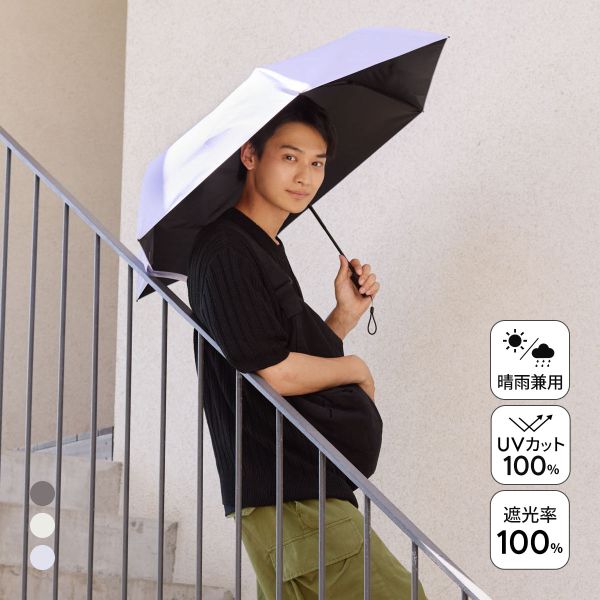樂天商城 - ウォーターフロント クイックシャット 自動開閉 折りたたみ傘 55cm UV対策 日傘 兼用 雨傘 晴雨両用 Waterfront レディース ADIEU 全3色