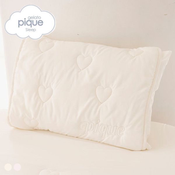 Rakuten - 【10%OFF・6/11 09:59まで】 ジェラートピケ スリープ ハートロゴピローパッド ジェラピケ gelato pique Sleep ADIEU 全2色 ev_sp_10