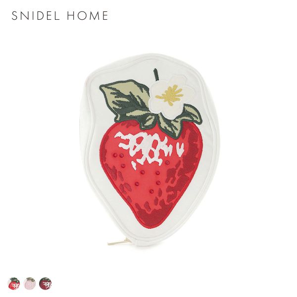 乐天商城 - スナイデルホーム ストロベリーポーチ SNIDEL HOME レディース ADIEU 全3色